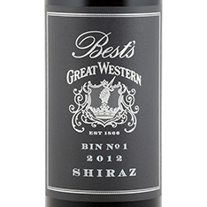 BEST'S GREAT WESTERN BIN NO. 1 SHIRAZ