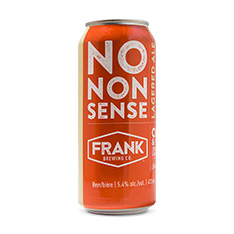 FRANK BREWING NO NONSENSE LAGERED ALE