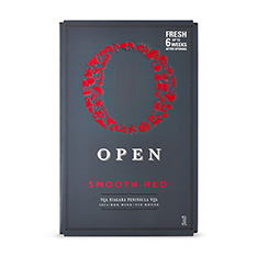 OPEN SMOOTH RED VQA BAG IN BOX