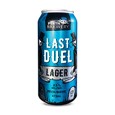 PERTH BREWERY LAST DUEL LAGER